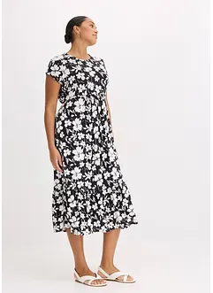 Robe en jersey, viscose mélangée douce, bonprix