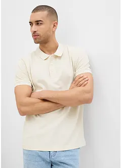 Lot de 2 polos en maille piquée, 100% coton, bonprix