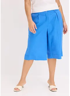 Weite Bermuda aus luftigem Leinen-Mix, bonprix