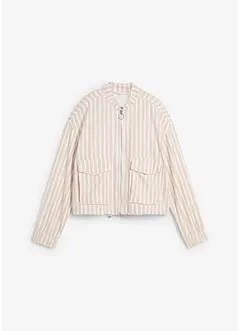 Pilotenjacke in Leinenoptik, bonprix