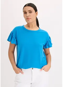 T-shirt à  manches volantées, bonprix