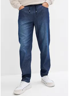 Lot de 2 jeans à taille élastiquée Classic Fit en denim estival, bonprix