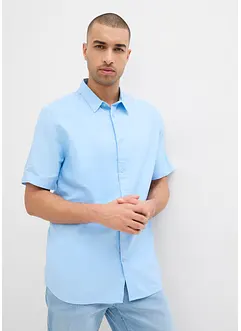Kurzarmhemd mit Leinen, bonprix