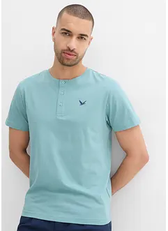 Henleyshirt (3er Pack) aus reiner Bio-Baumwolle, bonprix