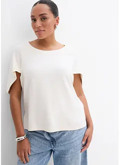 Oversize-Shirt aus fließendem Viskose-Mix, bonprix