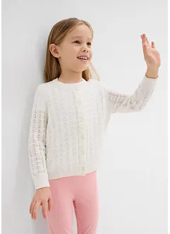 Gilet en maille ajourée, bonprix