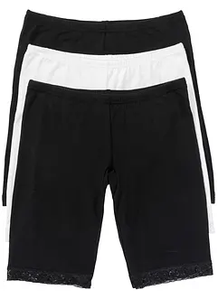 Lot de 3 boxers femme longs en matière douce, bonprix
