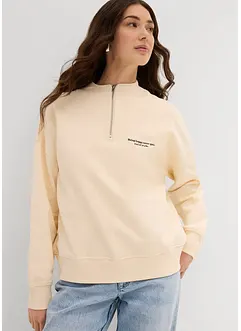 Oversize-Sweatshirt aus reiner Bio-Baumwolle, bonprix