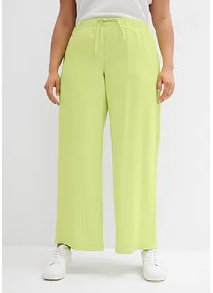 Pantalon large en viscose fluide, bonprix