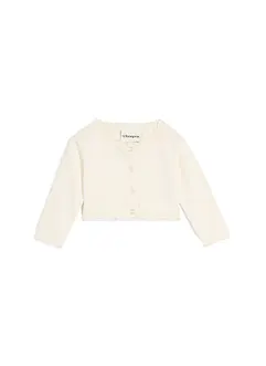 Gilet court en maille douce en viscose mélangée, bonprix