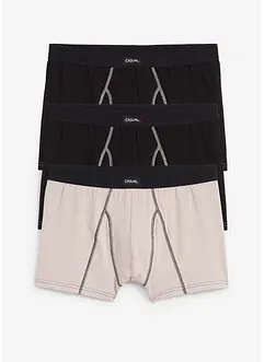 Lot de 3 boxers ajustés, bonprix