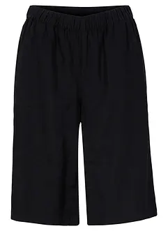 Bermuda en lin et viscose, taille haute, bonprix