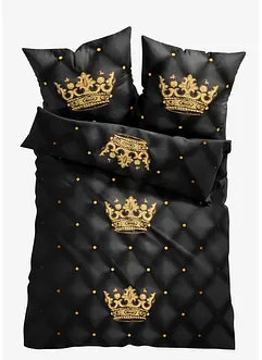 Bettwäsche mit Krone, bonprix