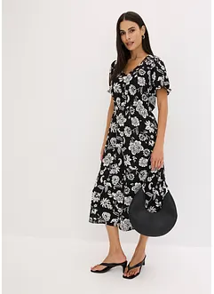 Robe midi imprimée, bonprix