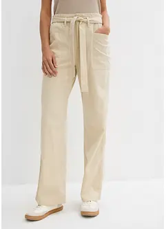 7/8-Hose mit Bequembund aus reiner Baumwolle, bonprix
