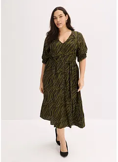 Midikleid aus fließender Viskose, bonprix