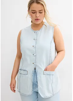Gilet sans manches en jean, bonprix