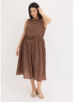 Midikleid mit Bindeband, bonprix
