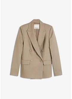 Blazer mit Lyocell im Crinklelook, bonprix