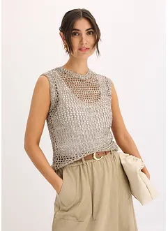 Stricktop aus Bändchengarn, bonprix