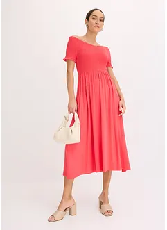 Midikleid mit Smok, bonprix