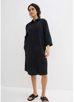Hemdblusenkleid aus Musselin, bonprix
