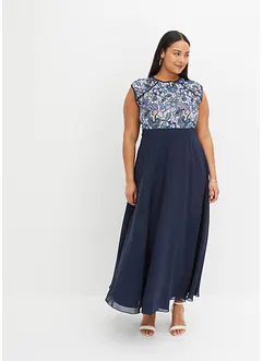 Robe longue à dentelle, bonprix