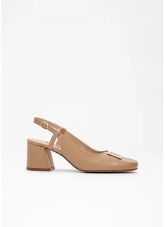 Escarpins à talons ouverts, bonprix
