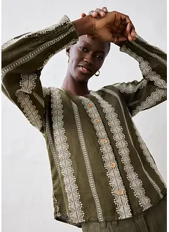 Chemisier 100 % lin, bonprix