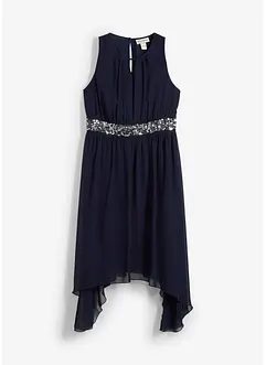 Robe en crêpe à sequins, bonprix