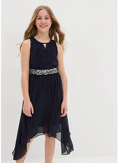 Robe en crêpe à sequins, bonprix