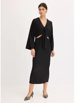 Midikleid mit Cut-Outs, bonprix