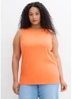 Lot de 2 tops 100% coton, bonprix
