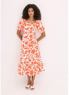Midikleid aus reiner Bio-Baumwolle, bonprix