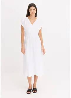 Jerseykleid aus luftigem Crêpe, bonprix