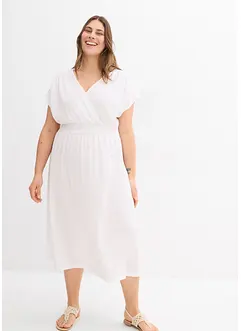 Jerseykleid aus luftigem Crêpe, bonprix