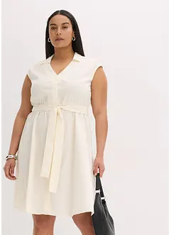 Blusenkleid mit Bindegürtel, bonprix