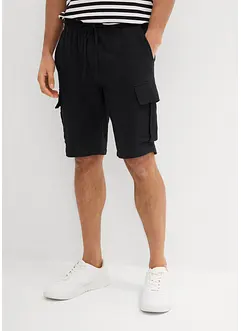 Regular Fit Bermuda aus luftigem Musselin, bonprix