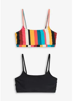 Bustier Bikini Oberteil (2er Pack), bonprix
