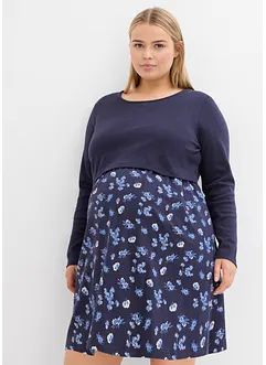 Robe de grossesse et d'allaitement en coton, bonprix