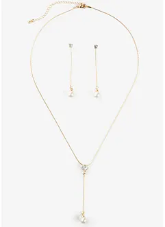 Collier + boucles d’oreille (ens. 2 pces), bonprix