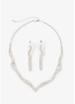 Collier + boucles d'oreille (ens. 2 pces), bonprix