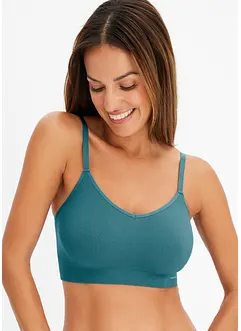 Brassière côtelée sans coutures Feel Comfort, bonprix