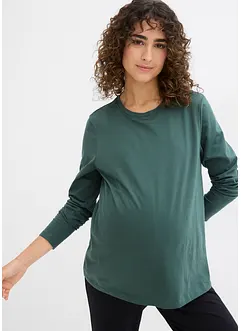 Lot de 2 T-shirt de grossesse et d'allaitement en coton, bonprix