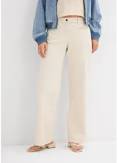 Jean large taille mi-haute élastiquée, bonprix