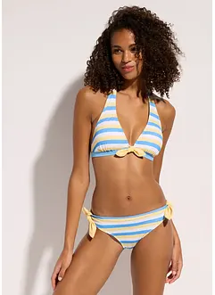 Bikini dos nu (ens. 2 pces) à nouettes, bonprix