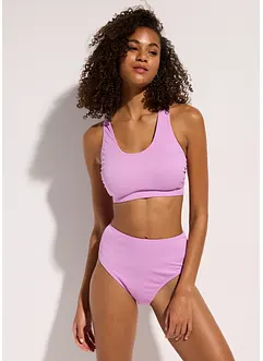 Gerippter Bustier-Bikini (2-tlg.Set), bonprix