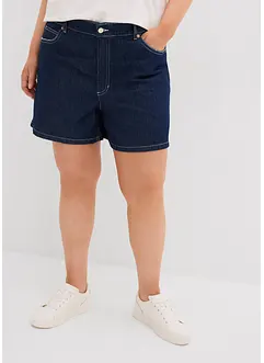 Jeans-Shorts High Waist, Low Stretch, bonprix