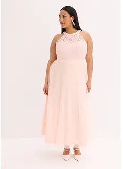 Maxikleid mit Spitze und Tüll-Rock, bonprix