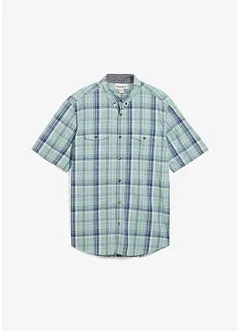 Chemise manches courtes en seersucker 100% coton, bonprix